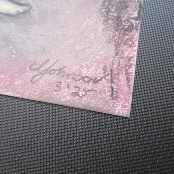 'Relax' Pastel Painting on Paper, Yoga, Woman, Colourful, 12" x 9", Original - Picture 5 of 8